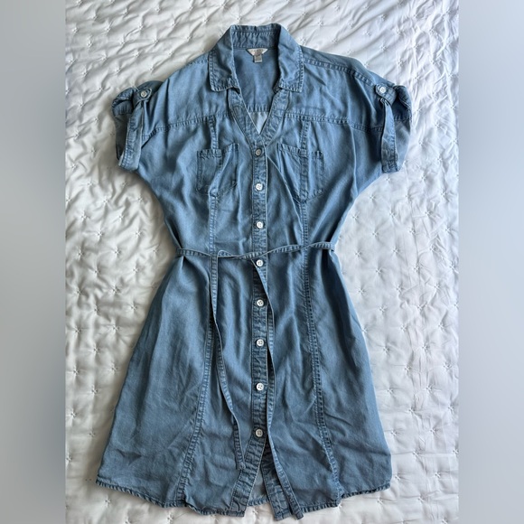 Guess Dresses & Skirts - Guess Light Blue Denim Dress